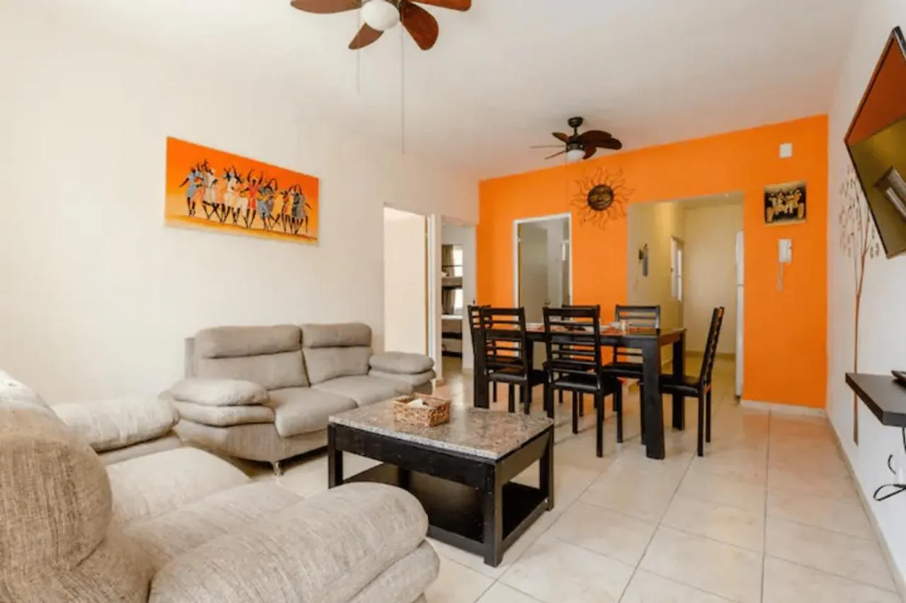 Apartamento En Fraccionamiento Privado 6 Personas, 5 Camas, Piscina Cerca De La Playa Playa del Carmen Meksika